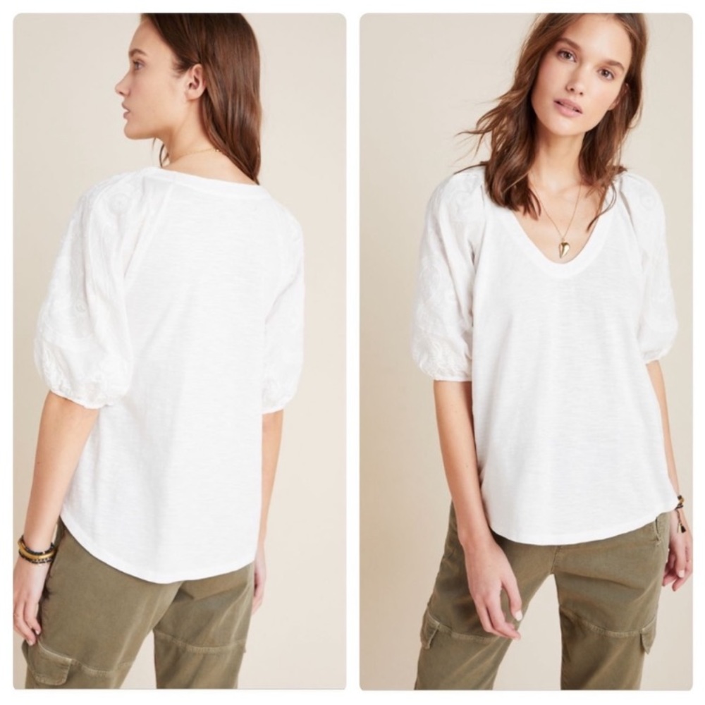 Anthropologie Maeve Bridey Top